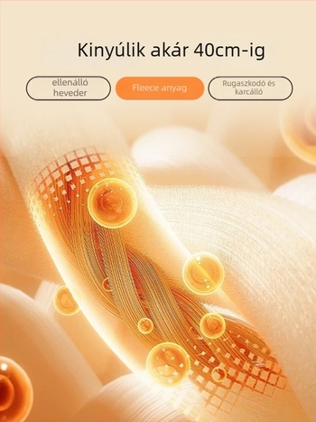 Jégpengés cipővédők, 302-es modell MAKINO FOX — felső fleece, talp webbing, pengének védelme