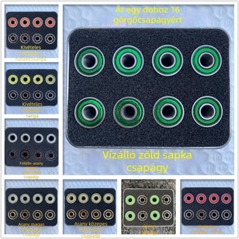 Inline görkorcsolyák egy kerékkel, PU felső rész, PU kerekek, TPR talp, univerzális illeszkedés