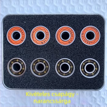 Inline görkorcsolyák egy kerékkel, PU felső rész, PU kerekek, TPR talp, univerzális illeszkedés