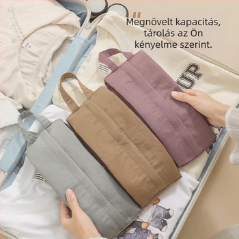 Utazó kozmetikai és fehérnemű tároló táska – vízálló, mosható