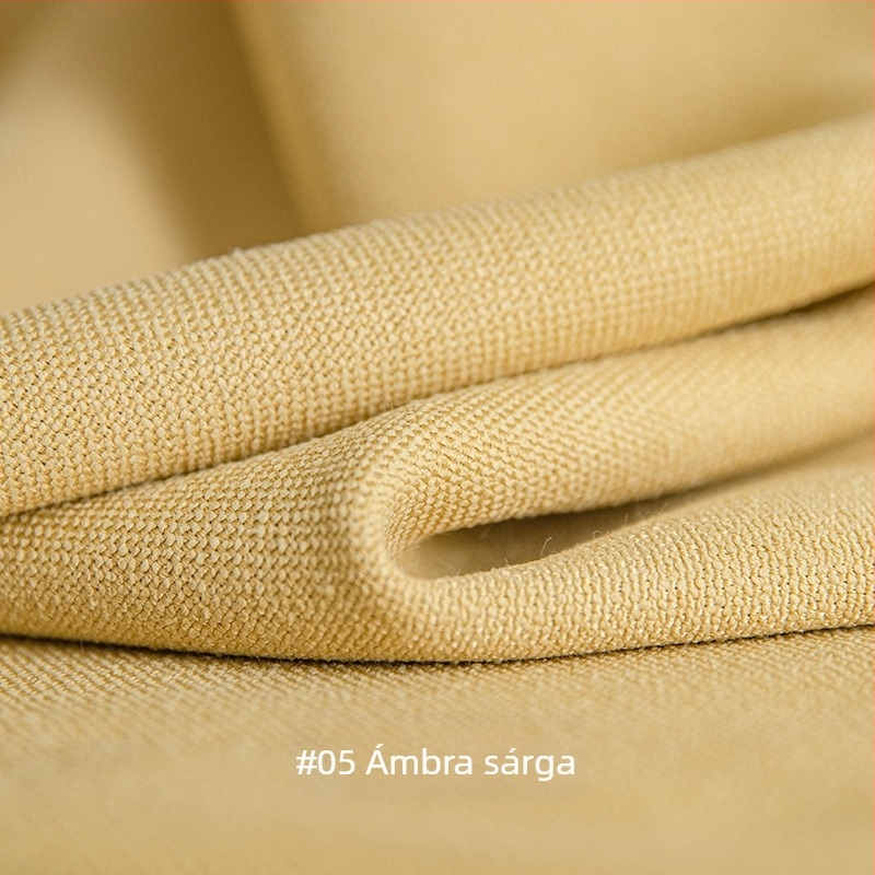 Pamut és kenderszövet ablakfüggöny, magas árnyékolás, modern minimalist japán stílus a nappali és hálószoba számára