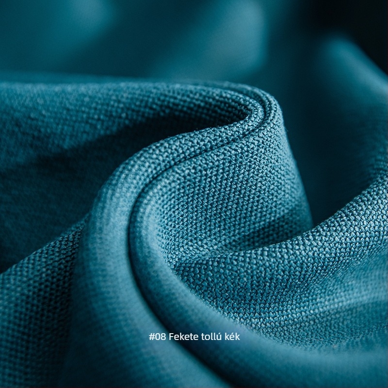 Pamut és kenderszövet ablakfüggöny, magas árnyékolás, modern minimalist japán stílus a nappali és hálószoba számára