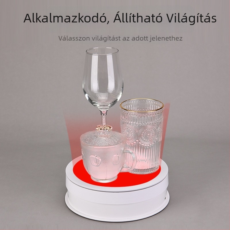 Termékbemutató állvány — ABS+PC, fotózáshoz, tömeg 0,5 kg, márka Electric turntable