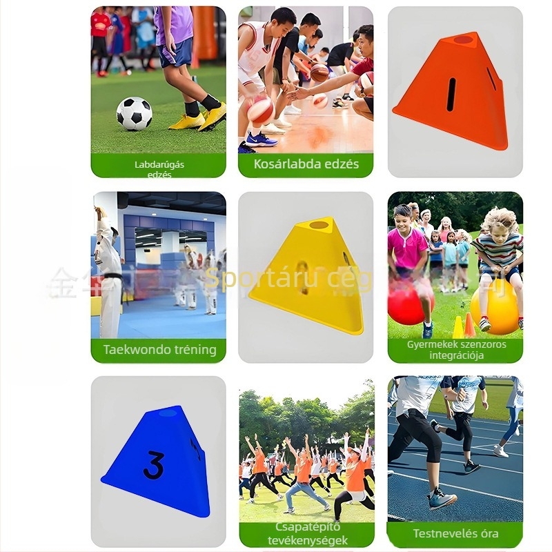 Futballhoz, kosárlabdához és röplabdához edzés segédeszköz — PE anyag, testreszabható, Crown magánmárka