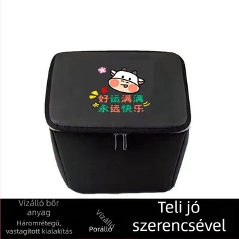 PU előkosár belső tok elektromos kerékpárok és robogók számára, napvédő, vízálló és porálló, tároláshoz