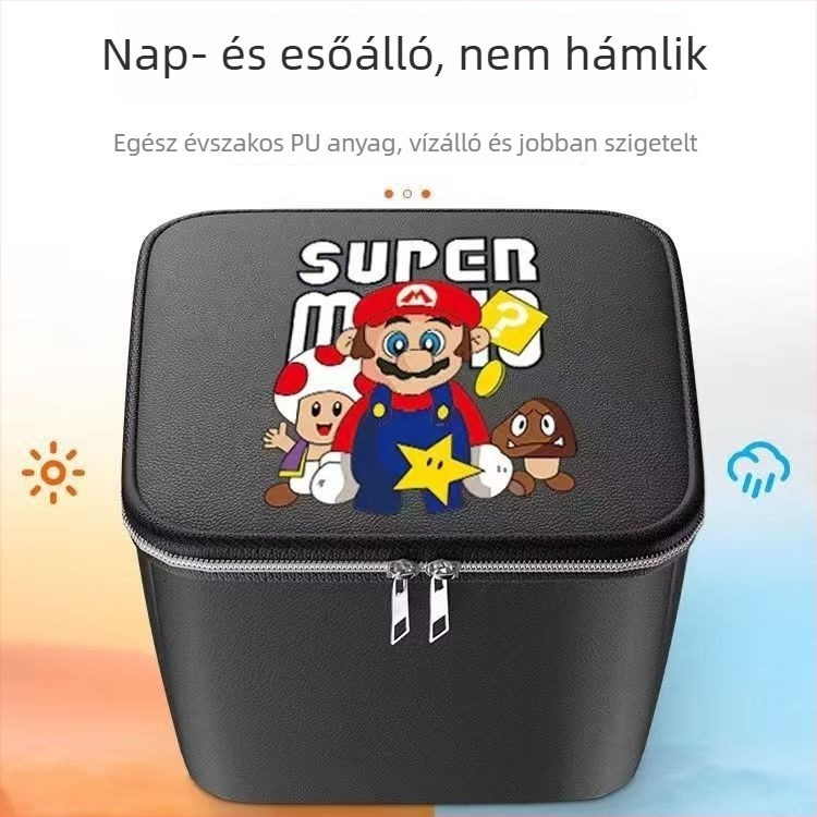 PU előkosár belső tok elektromos kerékpárok és robogók számára, napvédő, vízálló és porálló, tároláshoz