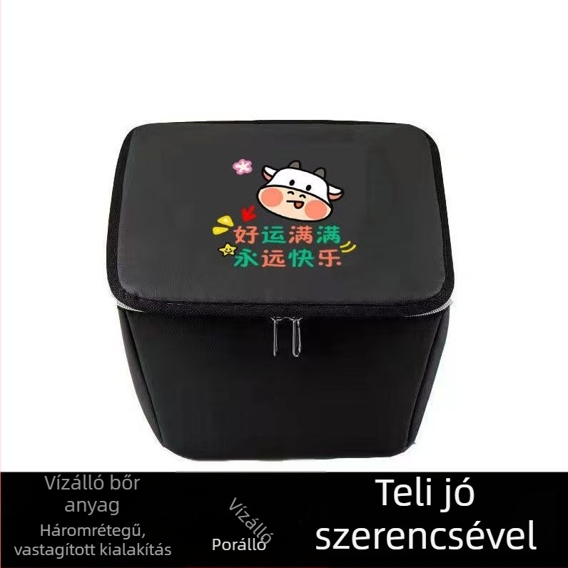 PU előkosár belső tok elektromos kerékpárok és robogók számára, napvédő, vízálló és porálló, tároláshoz