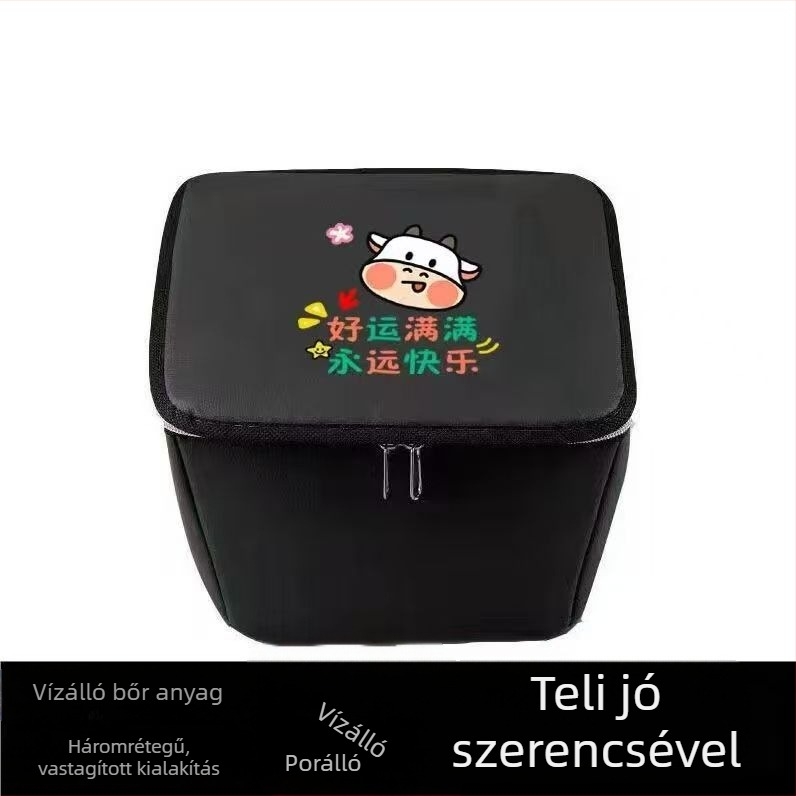 PU előkosár belső tok elektromos kerékpárok és robogók számára, napvédő, vízálló és porálló, tároláshoz