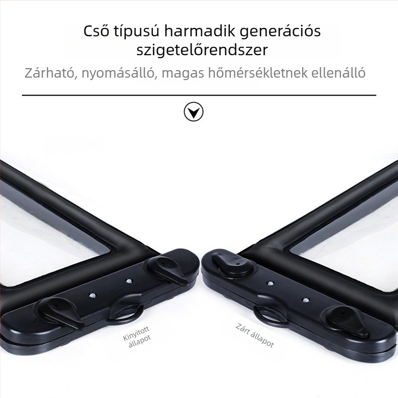 Légzsákos vízálló telefontok érintőképernyővel - zárt, használható úszáshoz és fényképezéshez a tengerparton (ABS+TPU)