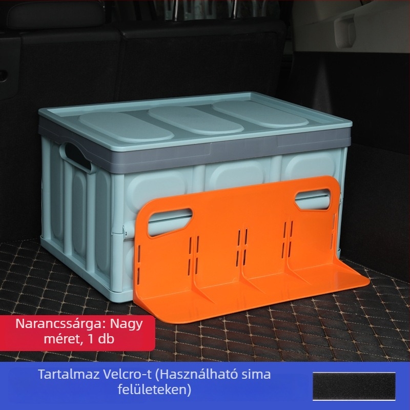 Autó csomagtartó rendező fix tartóval - műanyag, modell 0123, Runner