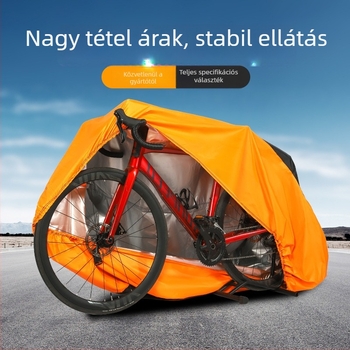 Minden időjárási körülmények közötti kerékpárvédőhuzat – vízálló és porvédő, univerzális illeszkedés, egyszerű dizájn