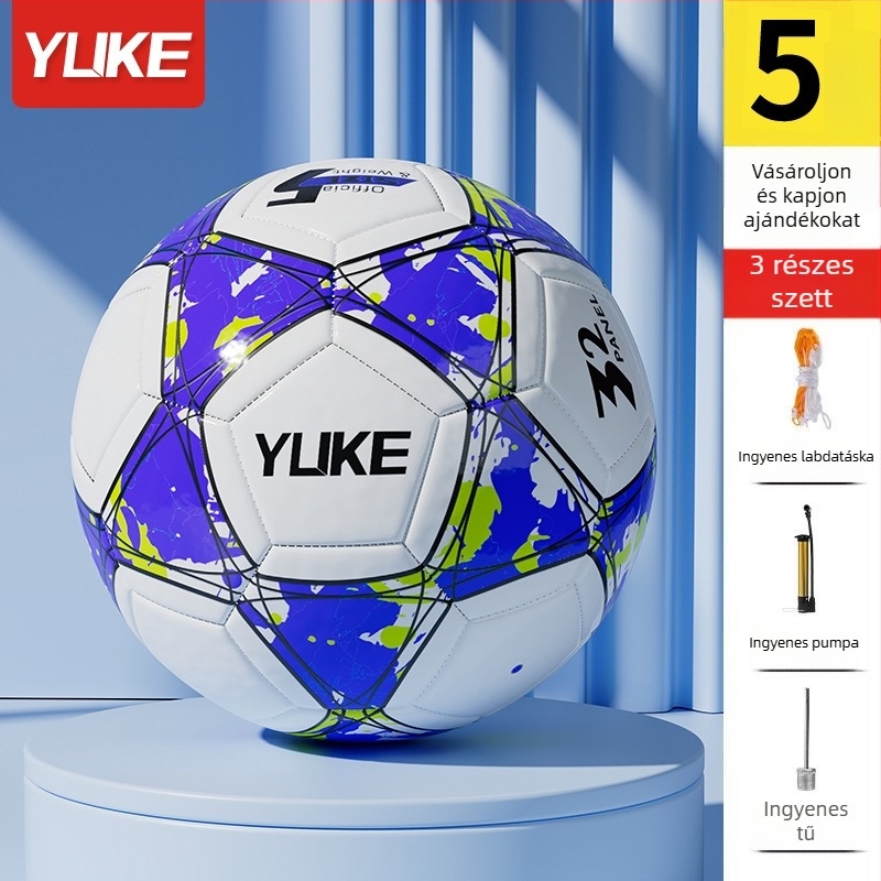Gyerekeknek és diákoknak készült futball-labda, méret 4 és 5, edzésekhez