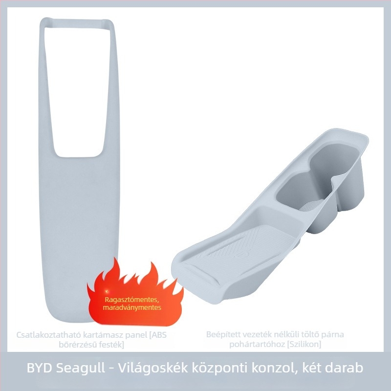 BYD Seagull könyöktámasz-panel - dekoratív védőburkolat a központi konzolhoz, integrált központi kezelőburkolat, belső bevonat