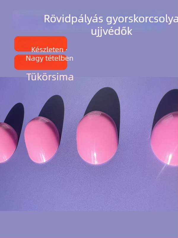 Félujjas korcsolyázó kesztyű jég érintéséhez, műanyag ujjzár, kopásálló és vágásálló