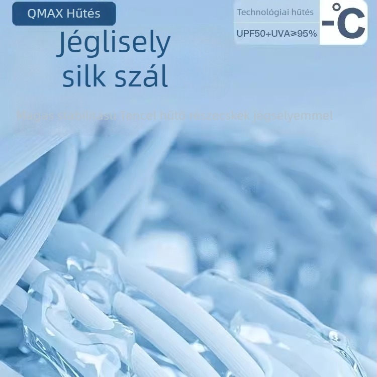 Vékony Ice Silk karvédő, UV-védelemmel, lazán szabott, férfiaknak, nyári vezetéshez és szabadtéri kerékpározáshoz