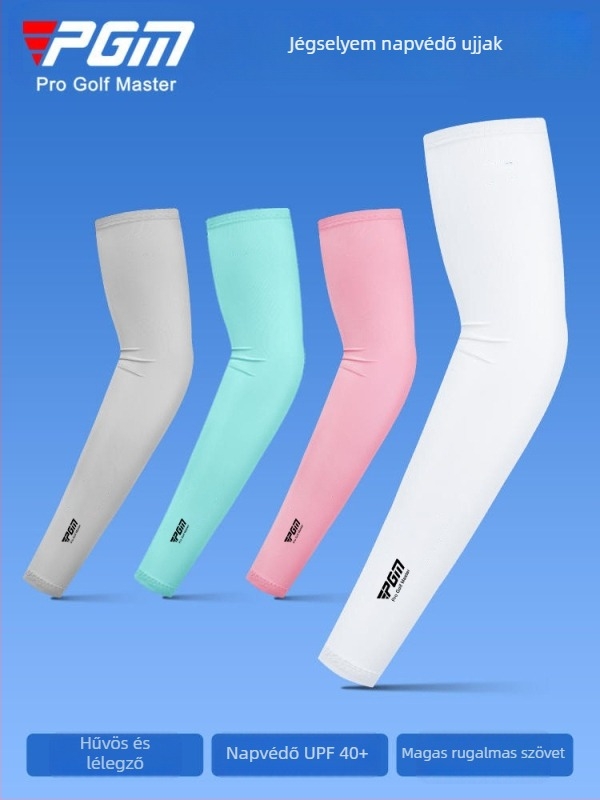 Golf Ice Silk ujjvédő - Uniszex, Spandex/Lycra anyag, kültéri használat, UV-védelem, nedvesség-elnyelés és izzadság-elvezetés