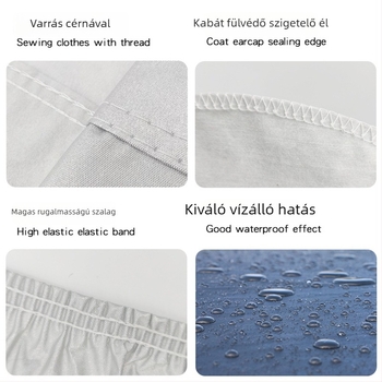Autóvédő takaró – teljes lefedettség, vastag pamut-flanel, szigetelés, nap- és esővédelem speciális autómodellekhez