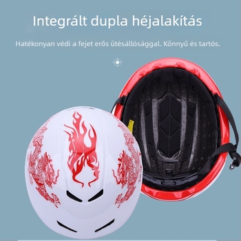 Griceslide Uniszex bukósisak görkorcsolyázáshoz, PC+EPS héj