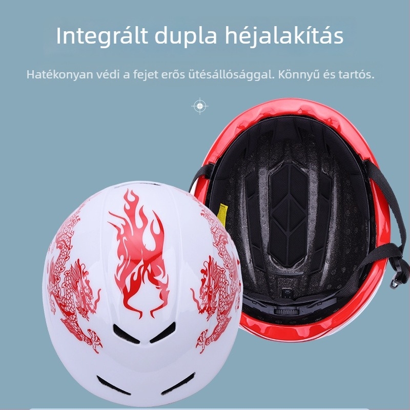 Griceslide Uniszex bukósisak görkorcsolyázáshoz, PC+EPS héj