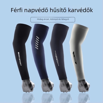 Ice Silk UV védő karpánt – uniszex, nylon/poliészter keverék, UV védelem, autóvezetés, horgászat, kültéri tevékenységek