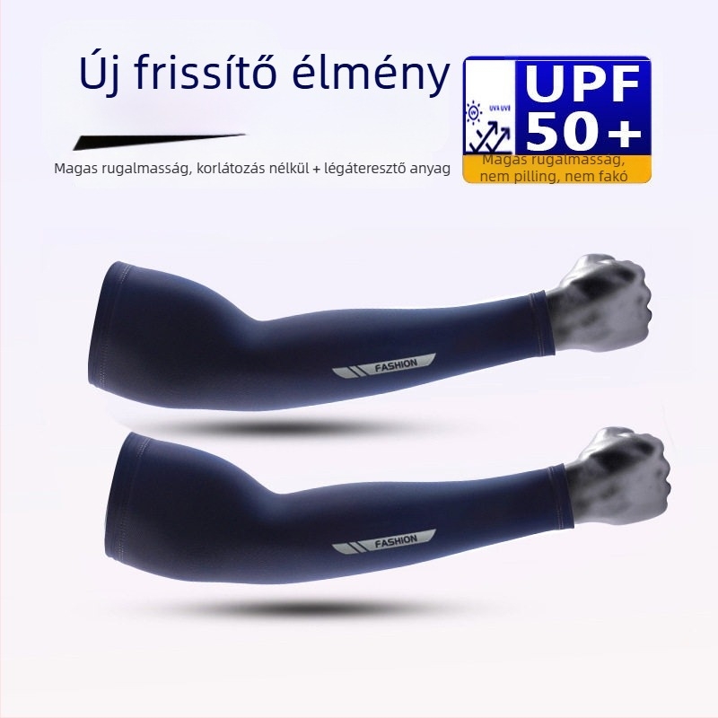 Ice Silk UV védő karpánt – uniszex, nylon/poliészter keverék, UV védelem, autóvezetés, horgászat, kültéri tevékenységek