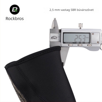 Rockbros kerékpáros cipővédők – szélálló és melegek, uniszexek MTB- és országúti kerékpárokhoz, testreszabható magáncímke