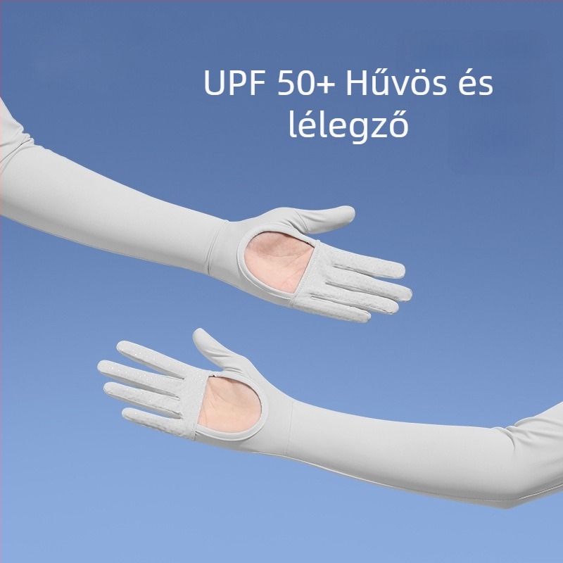 Női hosszú, lélegző napvédő karpántok nylonból, fő szövet-tartalom 81–95%, Cloud Pigeon márka, divatos közlekedés stílus, 2025 tavasz