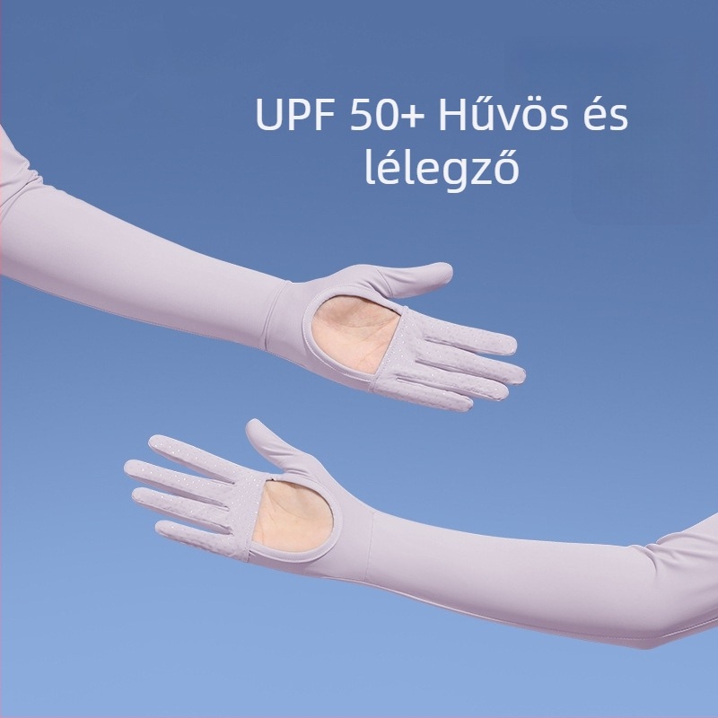 Női hosszú, lélegző napvédő karpántok nylonból, fő szövet-tartalom 81–95%, Cloud Pigeon márka, divatos közlekedés stílus, 2025 tavasz