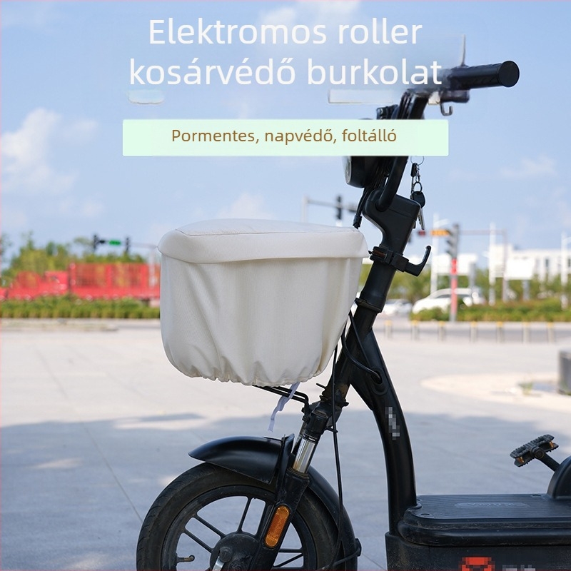 Vízálló tárolótáska elektromos kerékpárkosárhoz, 30L kapacitás, Gemeisi márka, kerékpározáshoz