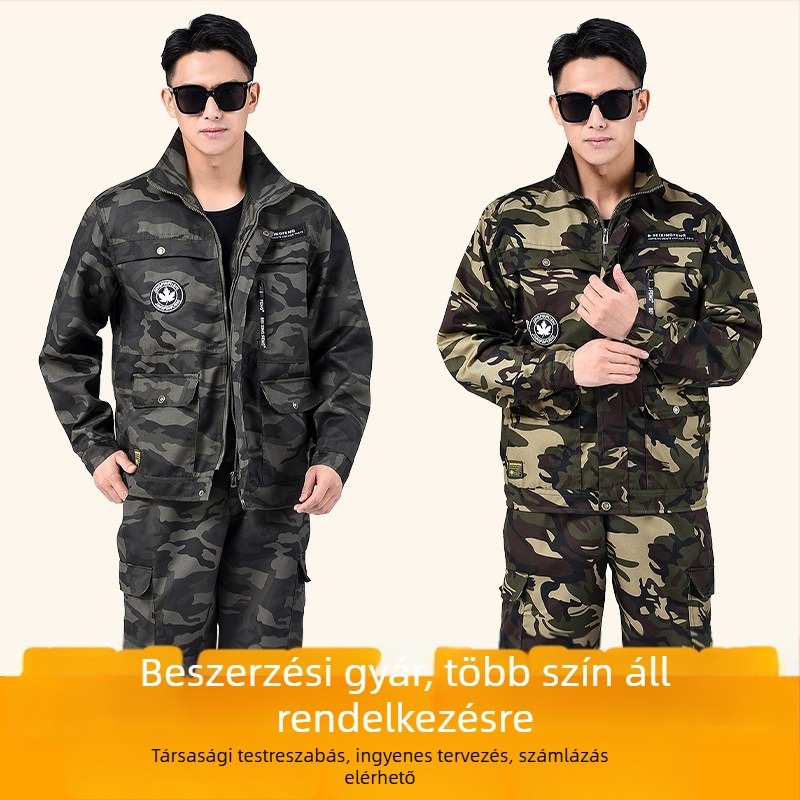 Munkaruházati szett — Fő anyag: poliészter (100%); Kopás- és szennyeződésálló; Alkalmas gyári munkára; Márka: Heshi Shield