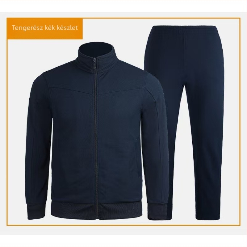 Edzésruha szett, pamut-keverék anyag, gyorsan szárad, lélegző, nedvszívó, uniszex