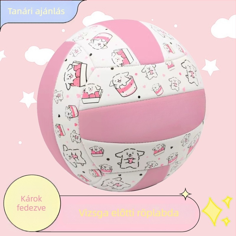 Beltéri edzésre szánt röplabda marhabőrből, testreszabási lehetőséggel; logó nyomtatása nem lehetséges