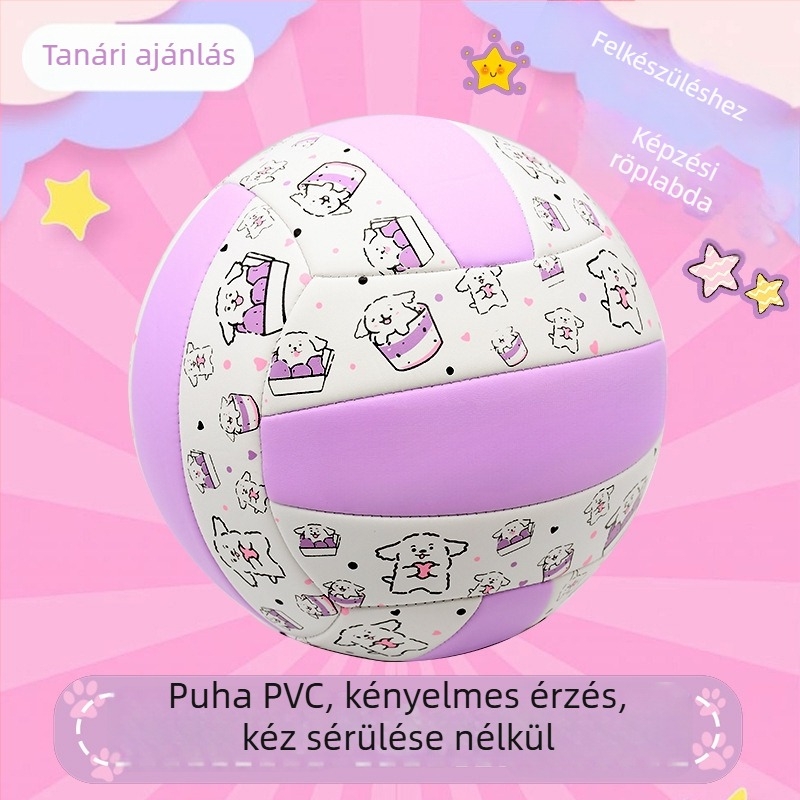 Beltéri edzésre szánt röplabda marhabőrből, testreszabási lehetőséggel; logó nyomtatása nem lehetséges