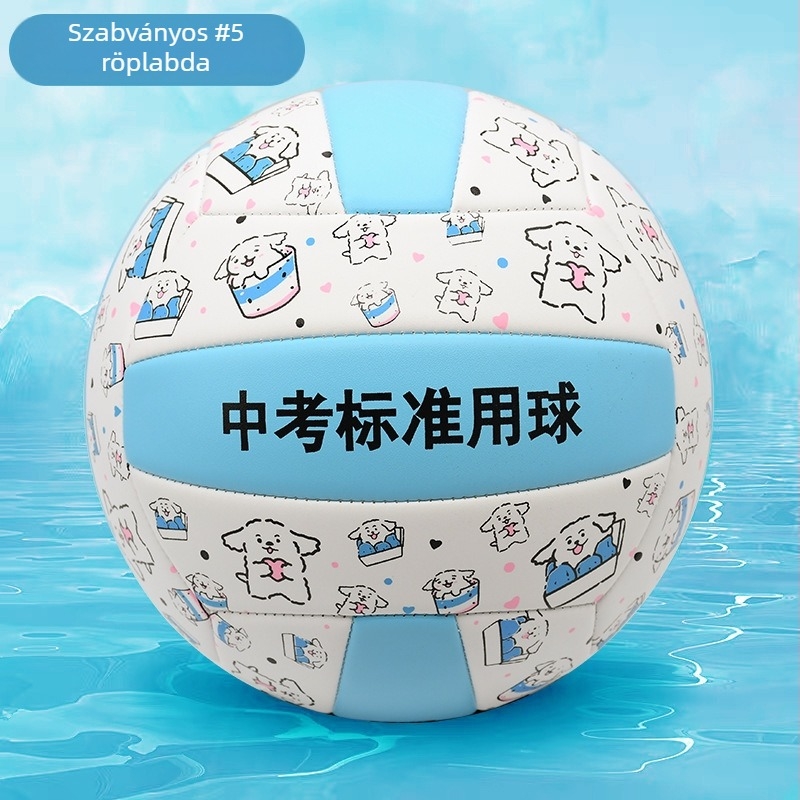 Beltéri edzésre szánt röplabda marhabőrből, testreszabási lehetőséggel; logó nyomtatása nem lehetséges