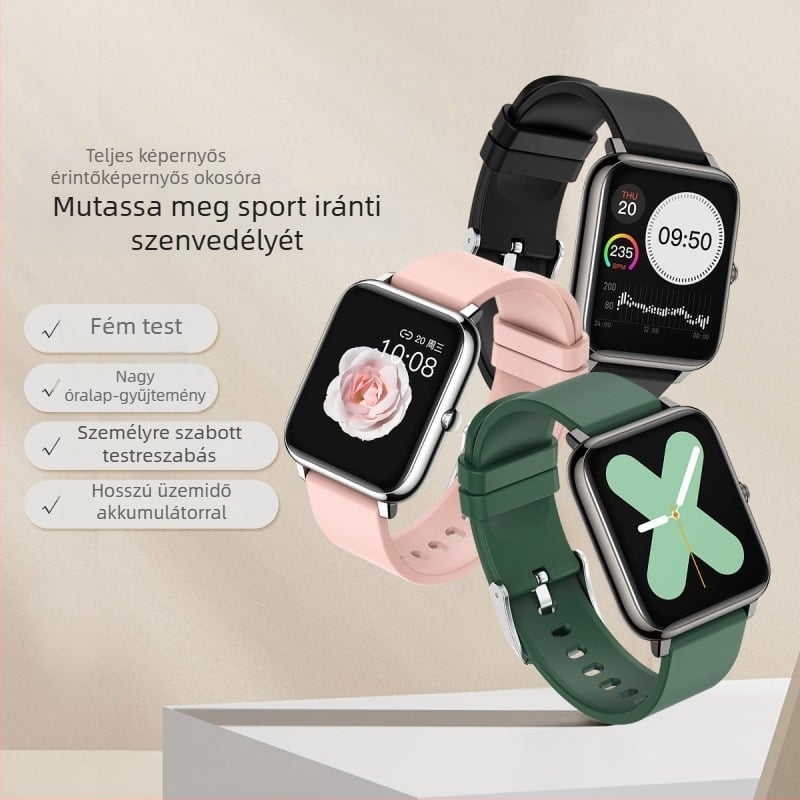 Nothing P22 okosóra: lépésszámláló, egészségmonitorozás, alvásfigyelés, távoli selfie, alumíniumötvözet tok