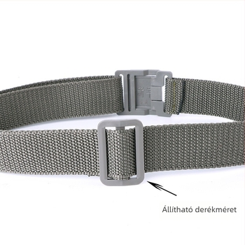 Katona kiképzési szövött öv (belső/ külső) - kopásálló, vegyi rostok keveréke, uniszex, futás, edzés, kerékpározás
