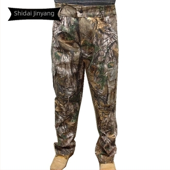 Taktikai álcázó vadász nadrág — tiszta pamut, lélegző, kopásálló; több zseb; álcázó mintázat; téli, tavaszi és őszi időre
