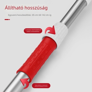 Ablaknyitó készülék csúszóablakhoz, rozsdamentes acél + ABS, kefés felület, ajtókhoz és ablakokhoz