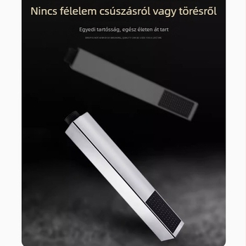Endo hordozható kézi téglalap alakú esőzuhanyfej (ABS anyagból; injektálással gyártott; 0–80°C; 0–10 bar)