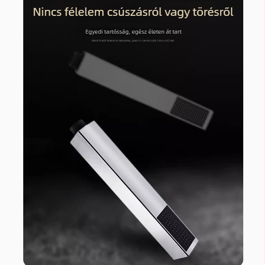 Endo hordozható kézi téglalap alakú esőzuhanyfej (ABS anyagból; injektálással gyártott; 0–80°C; 0–10 bar)