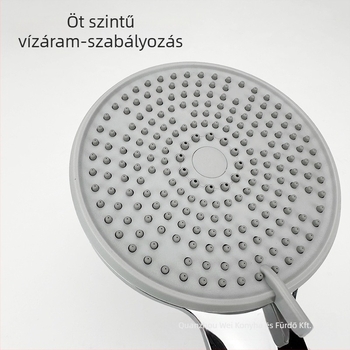 Könnyen hordozható zuhanykészlet: szórás, masszázs, eső mód (anyag: ABS; modell: 56141561; stílus: light luxury; zuhany formája: kör alakú)