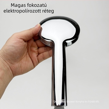 Könnyen hordozható zuhanykészlet: szórás, masszázs, eső mód (anyag: ABS; modell: 56141561; stílus: light luxury; zuhany formája: kör alakú)