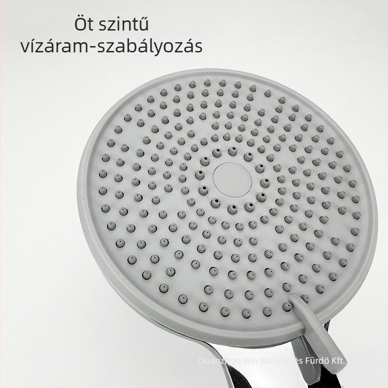 Könnyen hordozható zuhanykészlet: szórás, masszázs, eső mód (anyag: ABS; modell: 56141561; stílus: light luxury; zuhany formája: kör alakú)