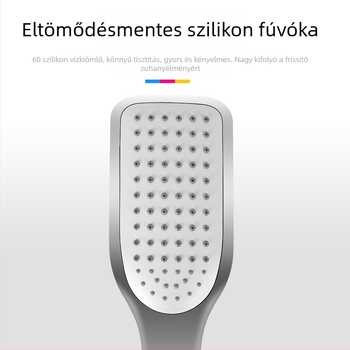 Hordozható zuhanyfej esős funkcióval, falra szerelhető, műanyag test, 1,6 MPa