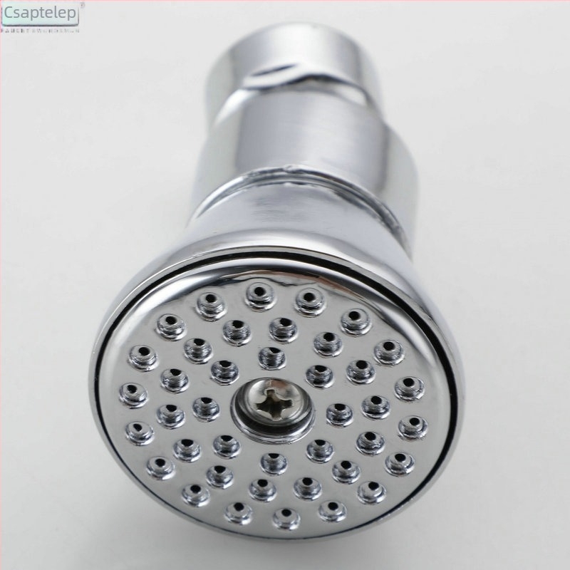 Top-spray zuhanyfej készlet, cinkötvözet, krómozott felület, kör alakú forma, spirálcsatlakozás, max hőmérséklet 100