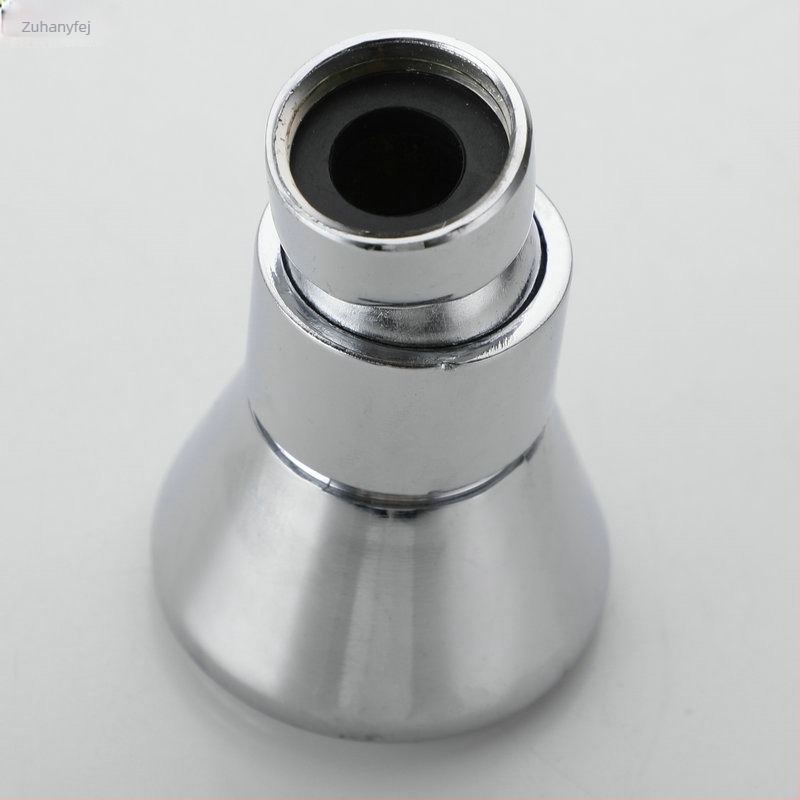 Top-spray zuhanyfej készlet, cinkötvözet, krómozott felület, kör alakú forma, spirálcsatlakozás, max hőmérséklet 100