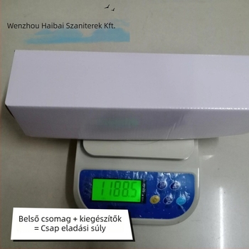 Termosztatikus zuhany keverőcsap, réz, 30–52°C, 3 bar, bemenet/kimenet 4/3, falra szerelhető, modell 888-1