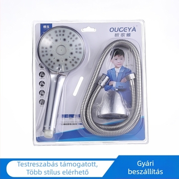 Zuhanyszett ABS anyagból, eső funkció, modern egyszerű stílus, hordozható, modell 05 (kerek forma)