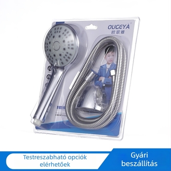 Zuhanyszett ABS anyagból, eső funkció, modern egyszerű stílus, hordozható, modell 05 (kerek forma)