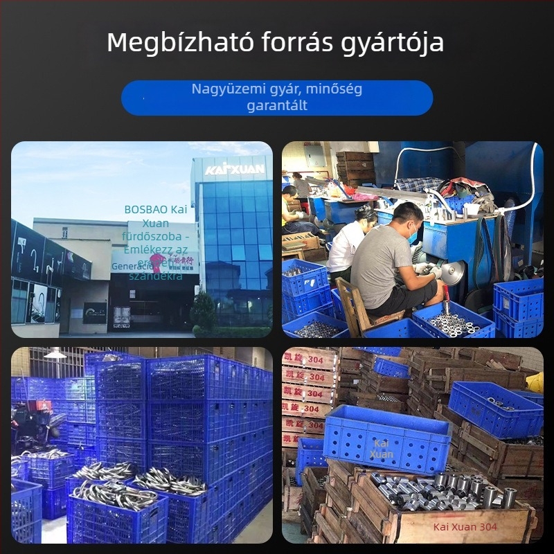 304 rozsdamentes acél falra szerelt forgó csaptelep – konyhai meleg és hideg vízhez, kádhoz